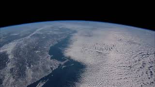 ISS passes over East Coast 4K #nasa #iss #earthviews