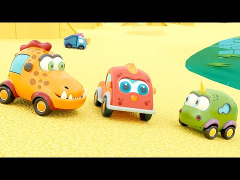 Машинки МОКАС - Замок после дождя | Развивающие мультики для малышей 🚗