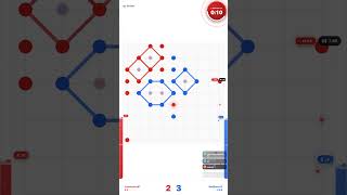 Are you team red 🔴 or blue 🔵? #replay #fullgame #gameplay #match #dotclash #games #boardgames
