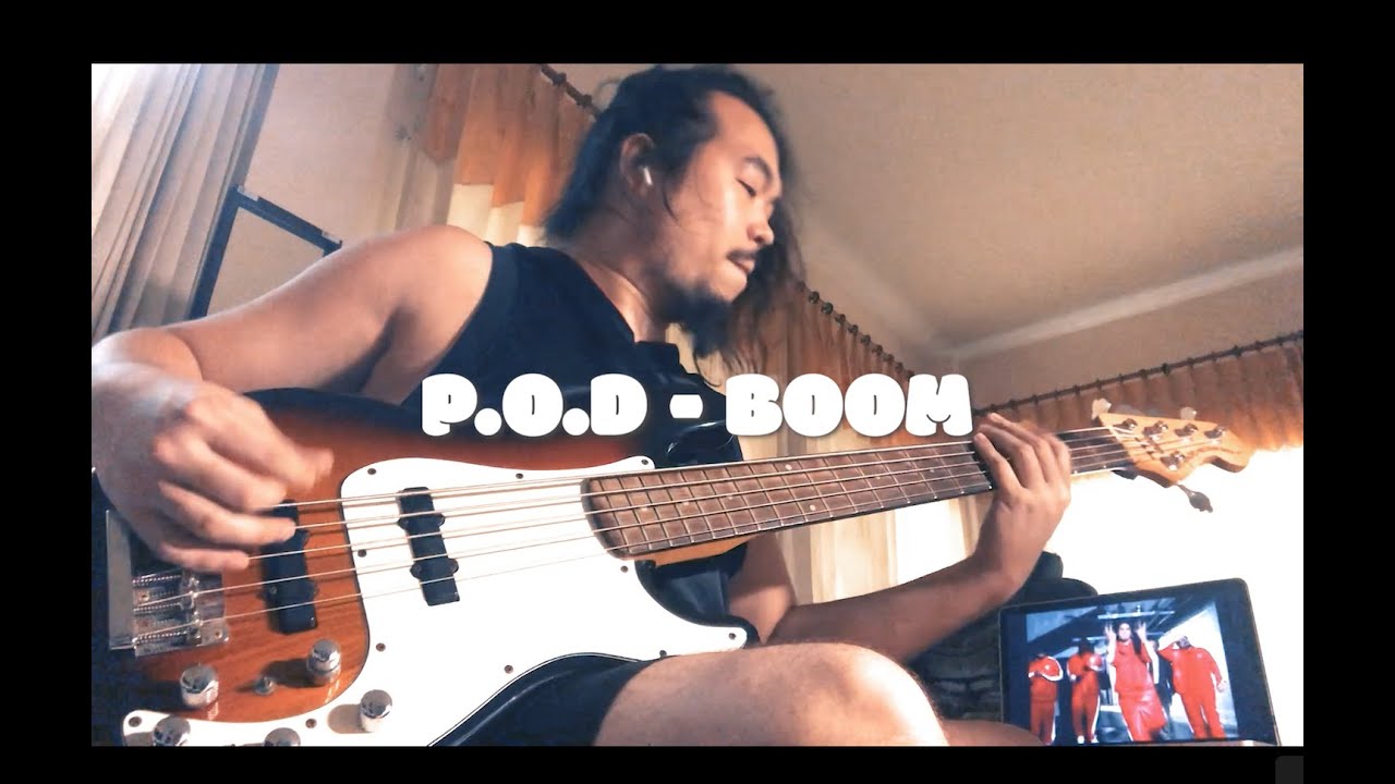 P.O.D. - Boom (Bass Cover) - YouTube