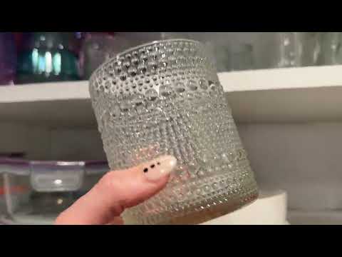 Amazon Kitchen Finds - Beautiful Glass cups set of 6 - Bandesun Romantic Water Glasses review