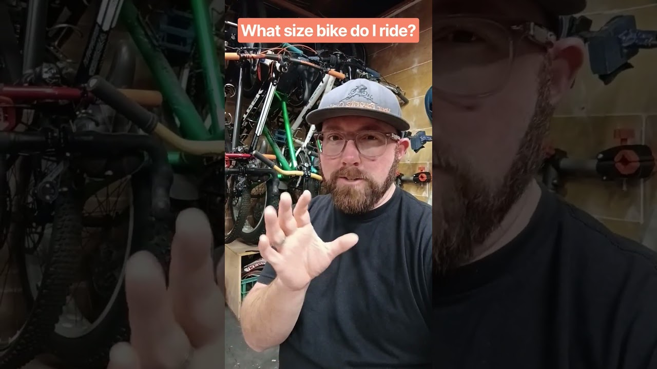 What size bike do I ride? #shorts