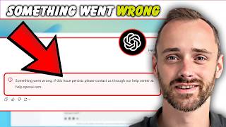 ChatGPT Not Working? Fix "Something Went Wrong" on Windows Fast Chatgpt Not Working Solved 5 Quick Fixes You Must Try 5 Quick Solutions 2025