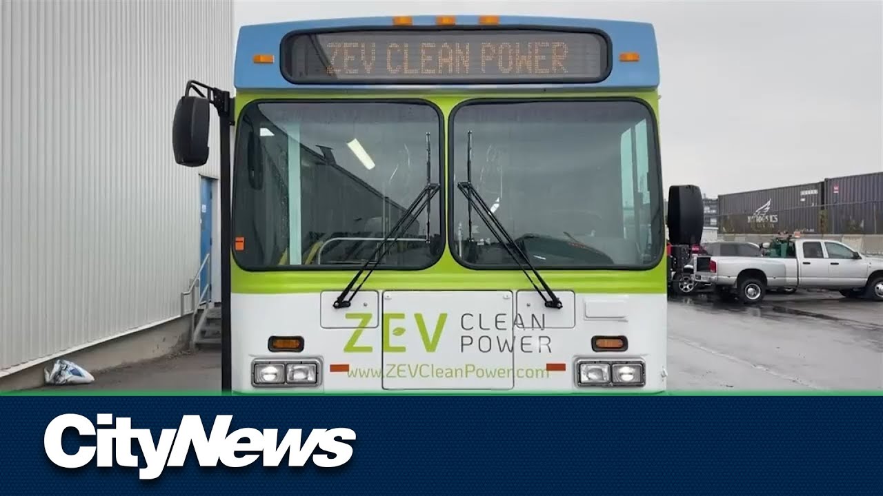 First city bus in Canada undergoing electric retrofit