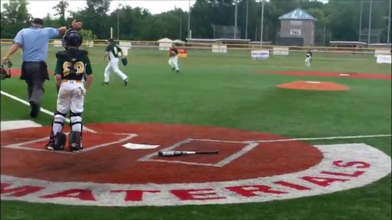 2013 9u baseball highlights illinois, mattoon hitmen YouTube