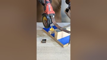 Attach minutes with Angle Grinder