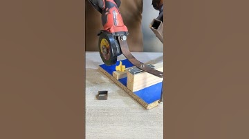 Attach minutes with Angle Grinder