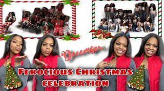 Christmas Celebration!! Ferocious Dance Team | Majorette | Dance |Christmas vlog