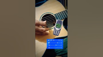 Nokia Tune On Guitar #nokiaringtone #guitartabs