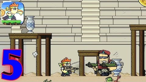 Dan The Man: Action Platformer - Gameplay Walkthrough Part 5 (STAGE 8-2-1)