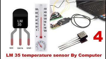 TISHITU Part-4 LM 35 temperature control via RS 232 Protocol By Visual Basic 6.0 , Proteus & Keil