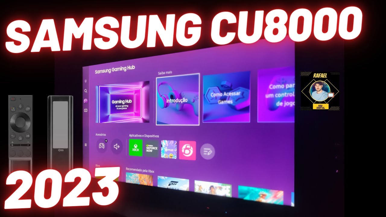 Smart TV Crystal 65 4K UHD Samsung CU8000 - Alexa built in, Samsung Gaming  Hub, Painel Dynamic Crystal Color