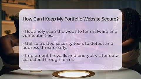 How Can I Keep My Portfolio Website Secure? - Everyday-Networking