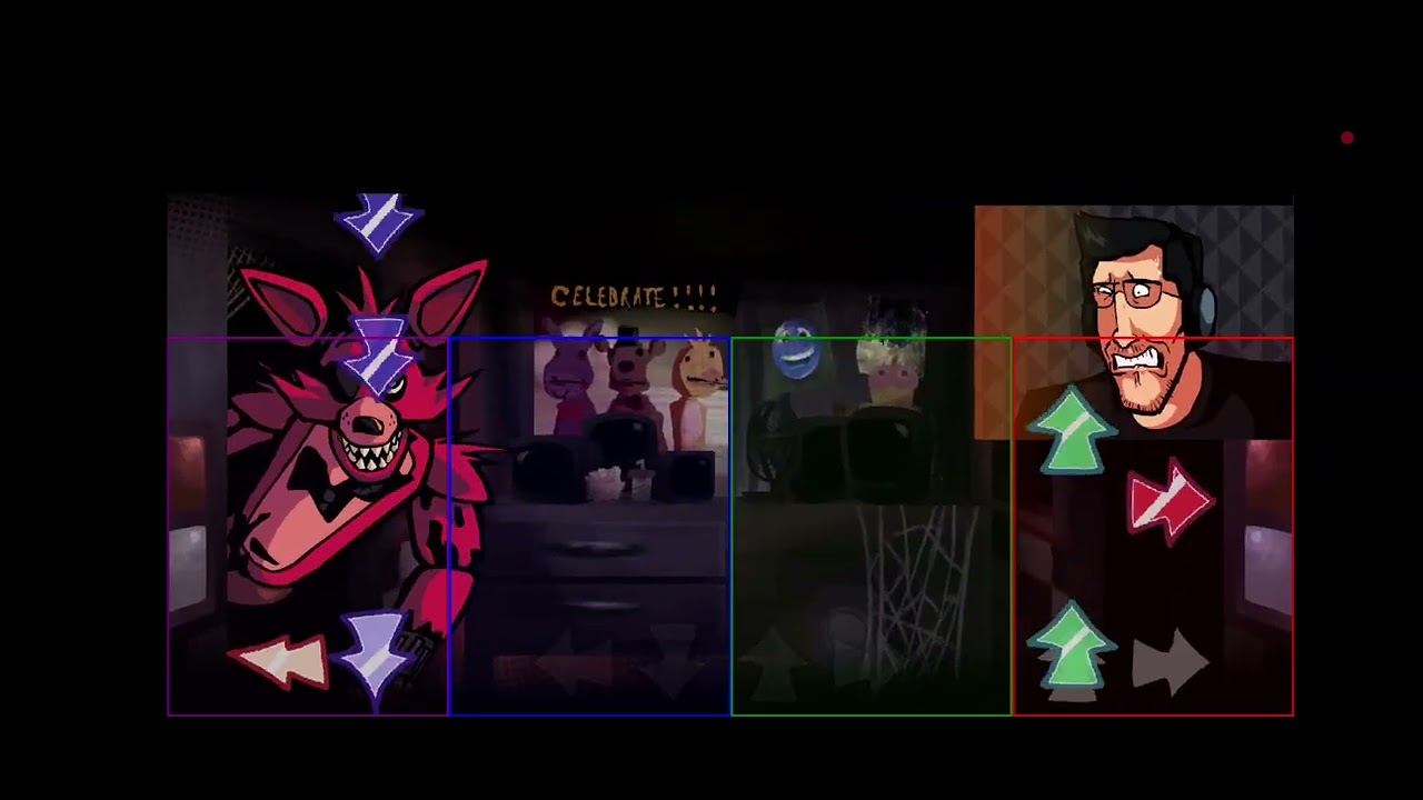 FNF Vs Ourple Guy V3 (Bite Perfect Combo) Gameplay (Comentarios)