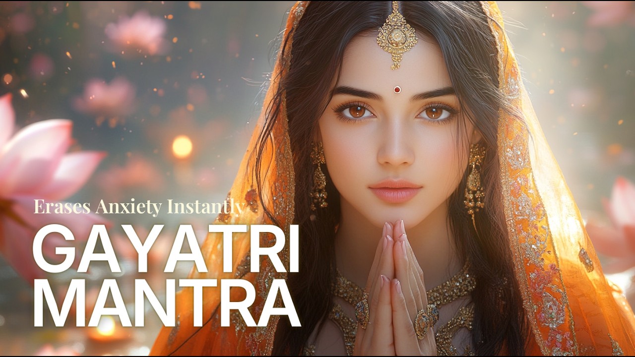 ☀️𝟏𝟎𝟖 𝐓𝐈𝐌𝐄𝐒  Elevate Your Energy & Soul: Gayatri Mantra For Positivity & Prosperity