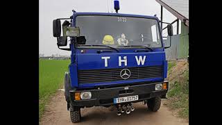 THW Technisches Hilfswerk GKW 2 Mercedes-Benz 917 Photos (These Photos Are Not Mine)