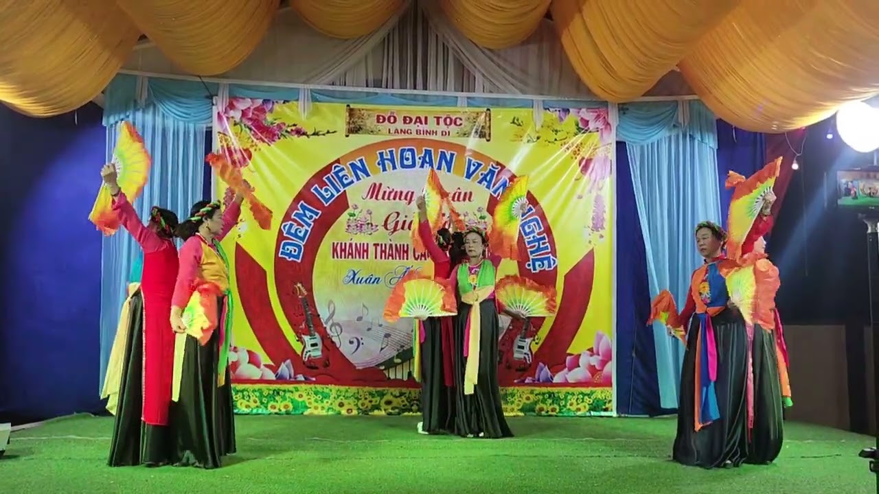 Múa chèo : Nhớ Ơn Tổ Tiên, clb dưỡng sinh xóm Bỉnh Di Đôbg Xã Giao Thịnh - Giao Thủy - Nam Định