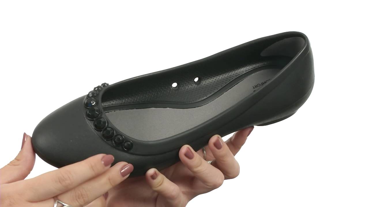 crocs lina flat