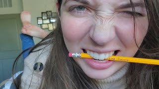 Intense ASMR | Up Close | Pencil Biting