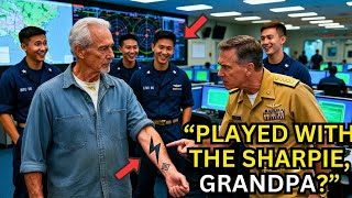 They Mocked the Old Man’s Tattoo — Until a USMC Captain Recognized the Legendary Unit Symbol
