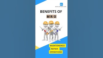 #MRO benefit- #maintenance, #Repair and #Operation #technology