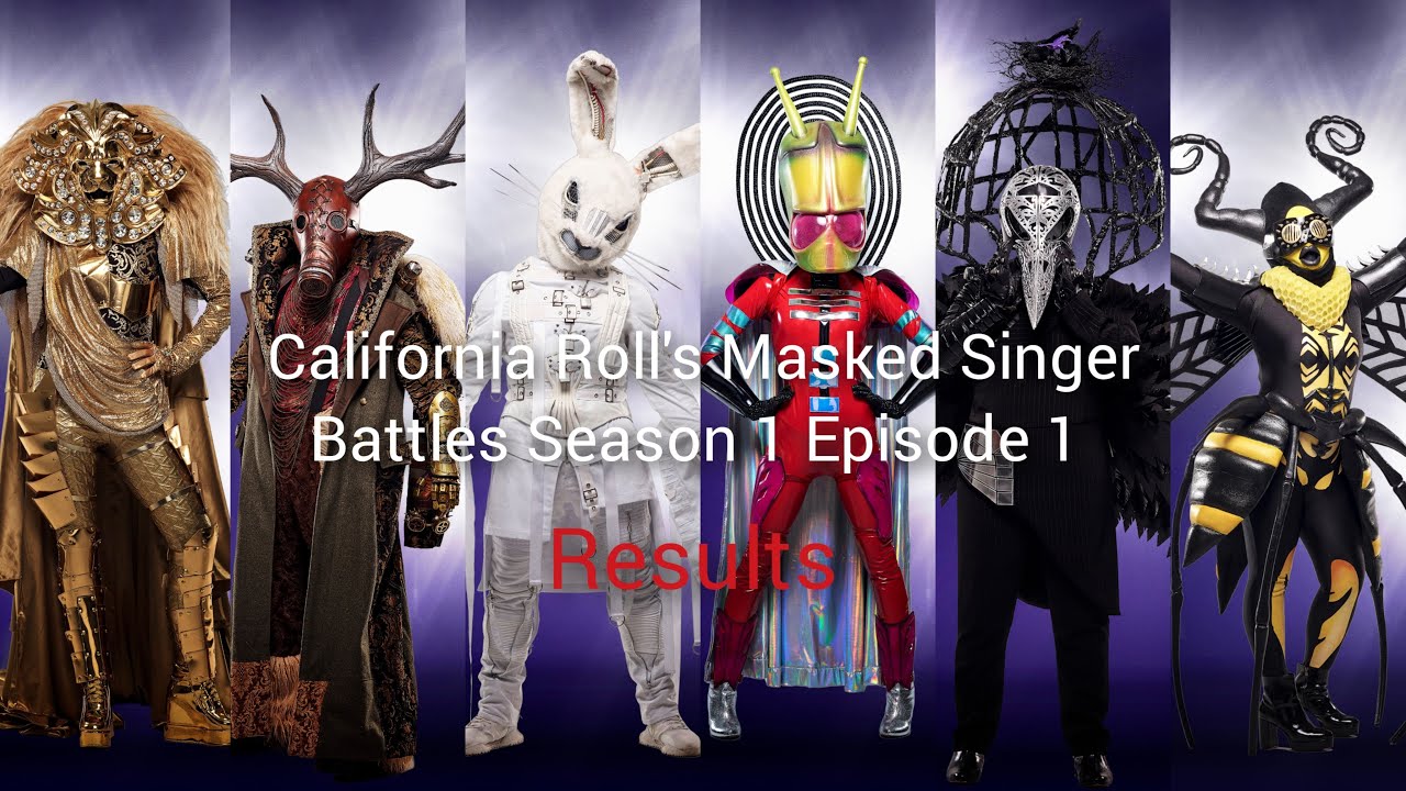 California Singer California Roll's Masked Singer Battles Season 1 Episode 1 (Group A ...