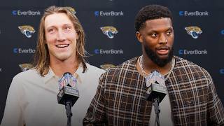 Josh Hines-Allen & Trevor Lawrence Recap Jaguars' Win Over Browns in Week 1 | Jacksonville Jaguars
