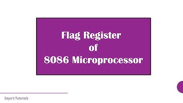 Flag Register of 8086- kerala PSC Instructor Grade 1 (Electronics) - Microprocessor Part 5