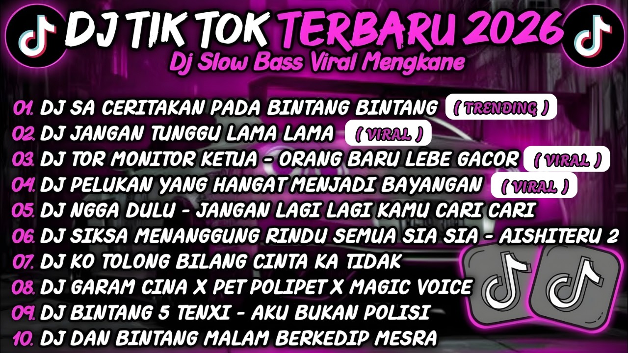 DJ JAUH KO PERGI - SA CERITAKAN PADA BINTANG-BINTANG 🎵 DJ SEDIA AKU SEBELUM🎵 DJ TIK TOK TERBARU 2026