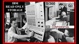 Computer History IBM System 360 READ ONLY STORAGE 1965  Technical Lecture Mainframe Memory Card ROM