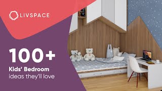 500+ Colour Kid's Bedroom Designs | Kid's Room Designs For Boys And Girls | Livspace screenshot 1
