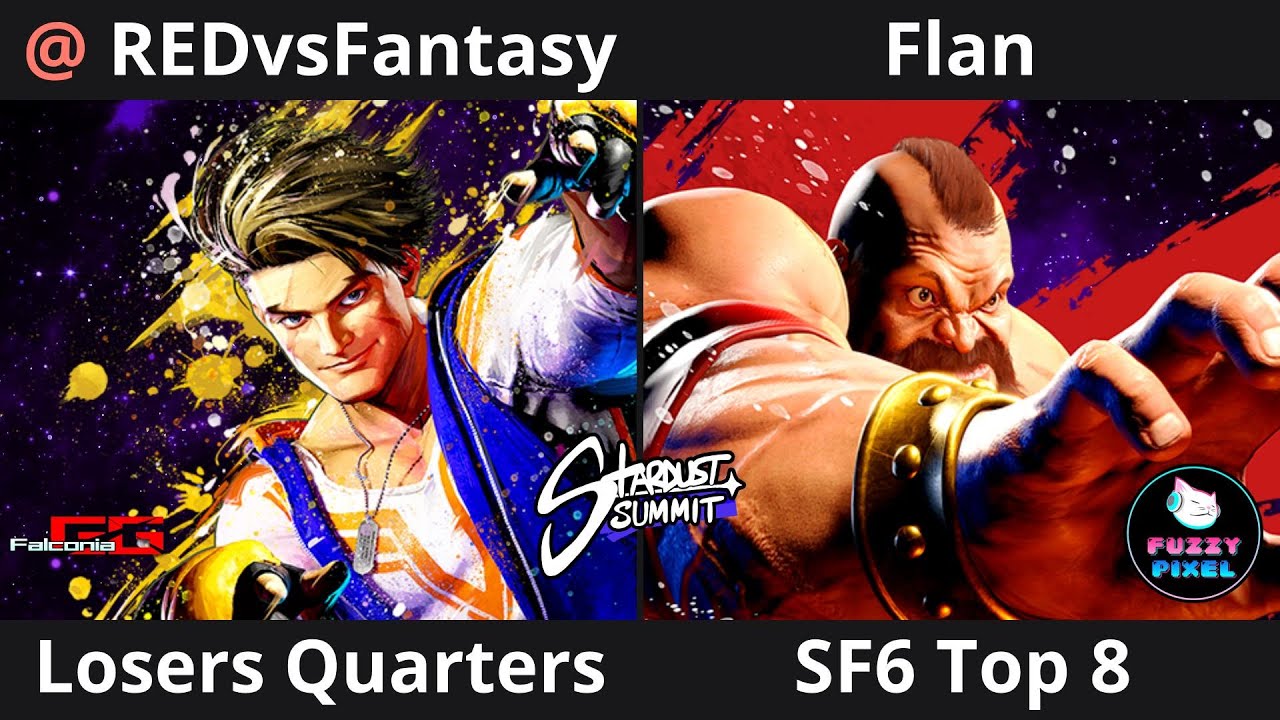 SF6 - Flan (Zangief) vs REDvsFantasy (Luke) - Losers Quarters - Stardust Summit