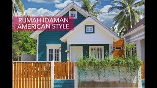 RUMAH KONSEP AMERICAN STYLE | RUMAH FARM HOUSE | PERUMAHAN PONTIANAK