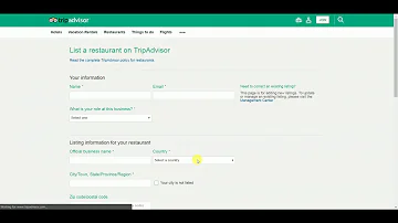 Comment ajouter un restaurant sur TripAdvisor ?