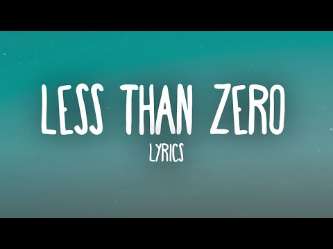 The Weeknd - Less Than Zero (Lyrics)