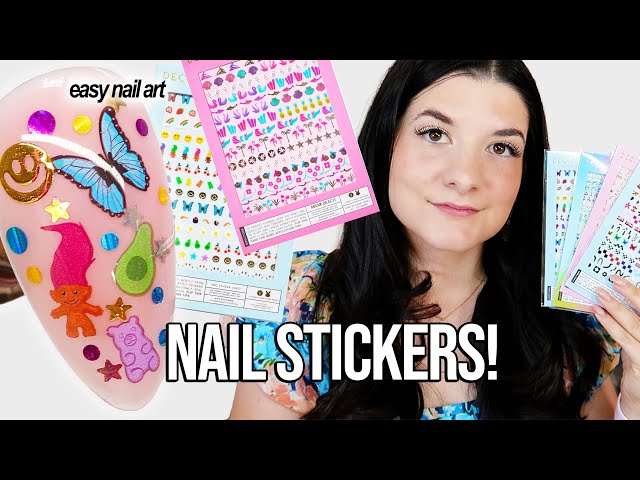  KADS Beauty Star Nail Art Stickers Nail Decals Water