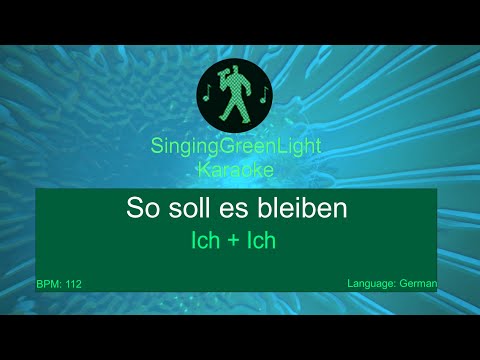 Ich + Ich - So soll es bleiben - Karaoke Version | SGL 153