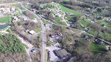 Drive from the Wise Inn to Uva Wise by Drone