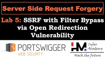 SSRF 5 | SSRF with Filter Bypass via Open Redirection Vulnerability #BugBounty