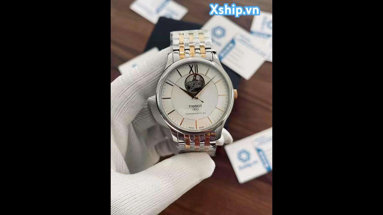 Tissot Tradition Silver Dial Two-tone Men Watch T063.907.22 