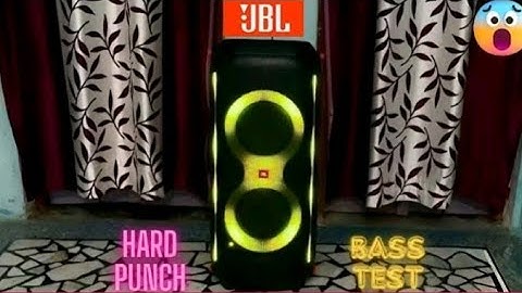 Jbl partybox 710 bass test 