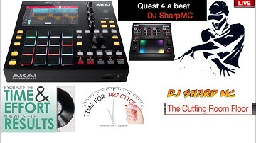 AKAI MPC ONE - #140 quest for a  track, practicing more MPC ONE - #MPC, #MPC_ONE, #DJ_SharpMC_LIVE