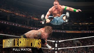 FULL MATCH: Randy Orton vs. John Cena vs. Triple H – WWE Title Match: WWE Night of Champions 2009