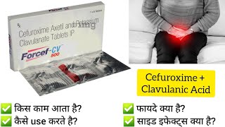 Forcef Cv 500 Tablet Uses In Hindi Side Effect Cefuroxime Potium Clavunate