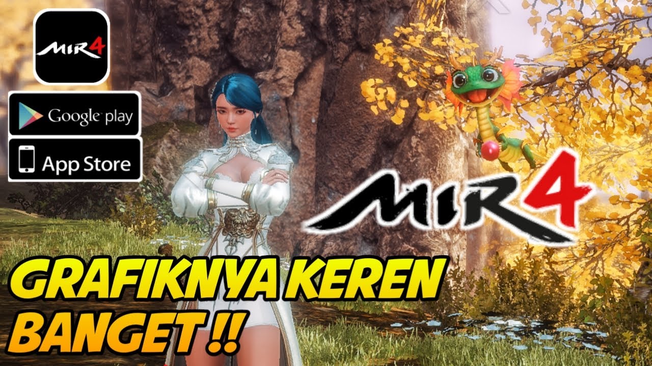 MMORPG BARU DI INDONESIA || MIR4 MMORPG mobile open world GAME PLAY