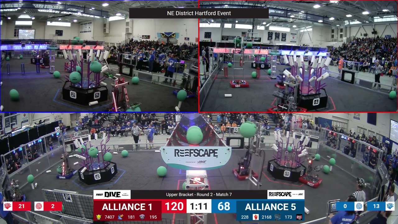 Match 7 (R2) - 2025 NE District Hartford Event