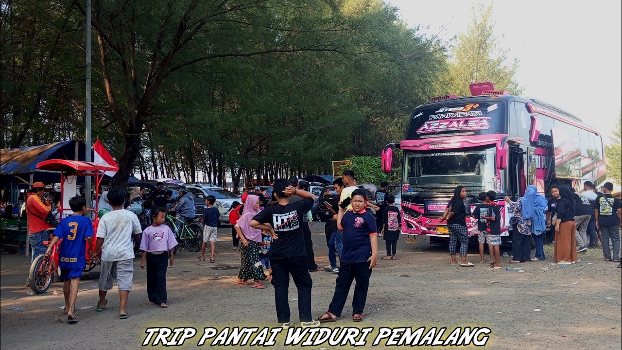 TRIP PANTAI WIDURI PEMALANG BARENG AZZALEA × VEKACHU × VICTORY × BUS MANIAX × TELOLET CAR INDONESIA
