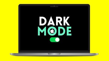 Dark Mode on Mac - Enable / Disable, On / Off