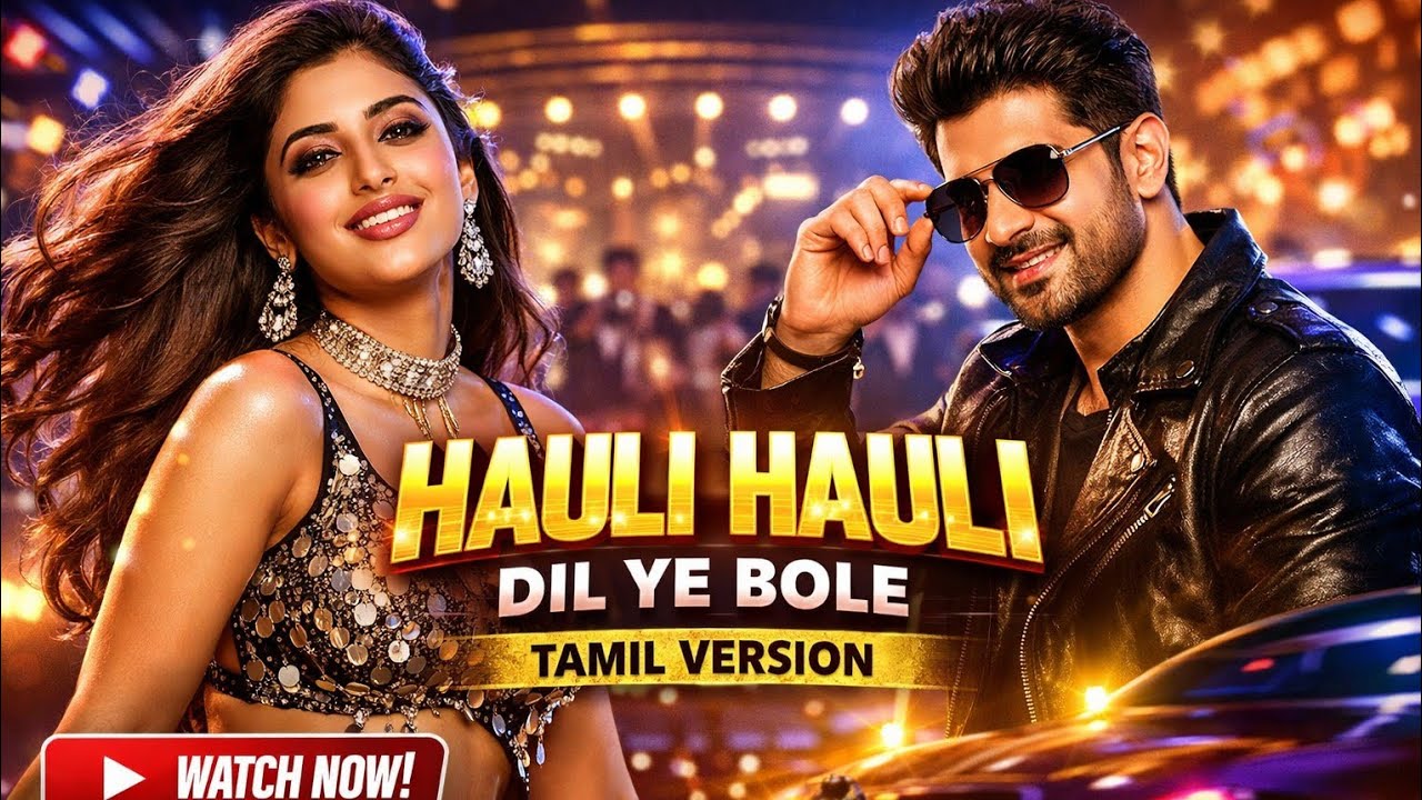 Hauli Hauli Dil Ye Bole – Tamil Version 🔥 | Lyrical Video | Dance Vibes