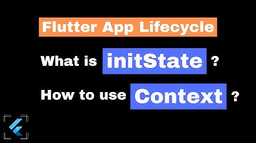 What is initState and super.initState in Flutter | App Lifecycle in Flutter